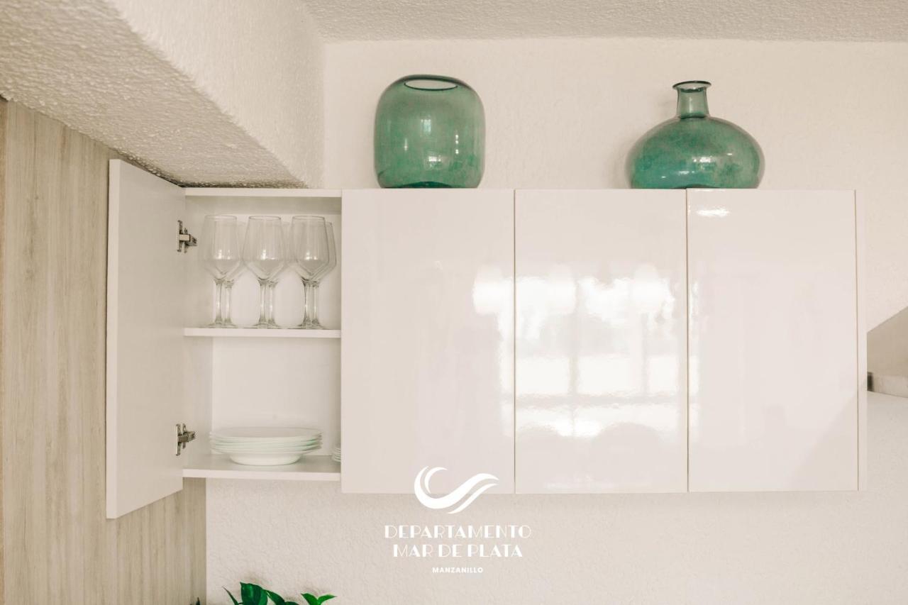 Hermoso Departamento Nuevo A 50 Metros De Playa!! Мансанільйо Екстер'єр фото