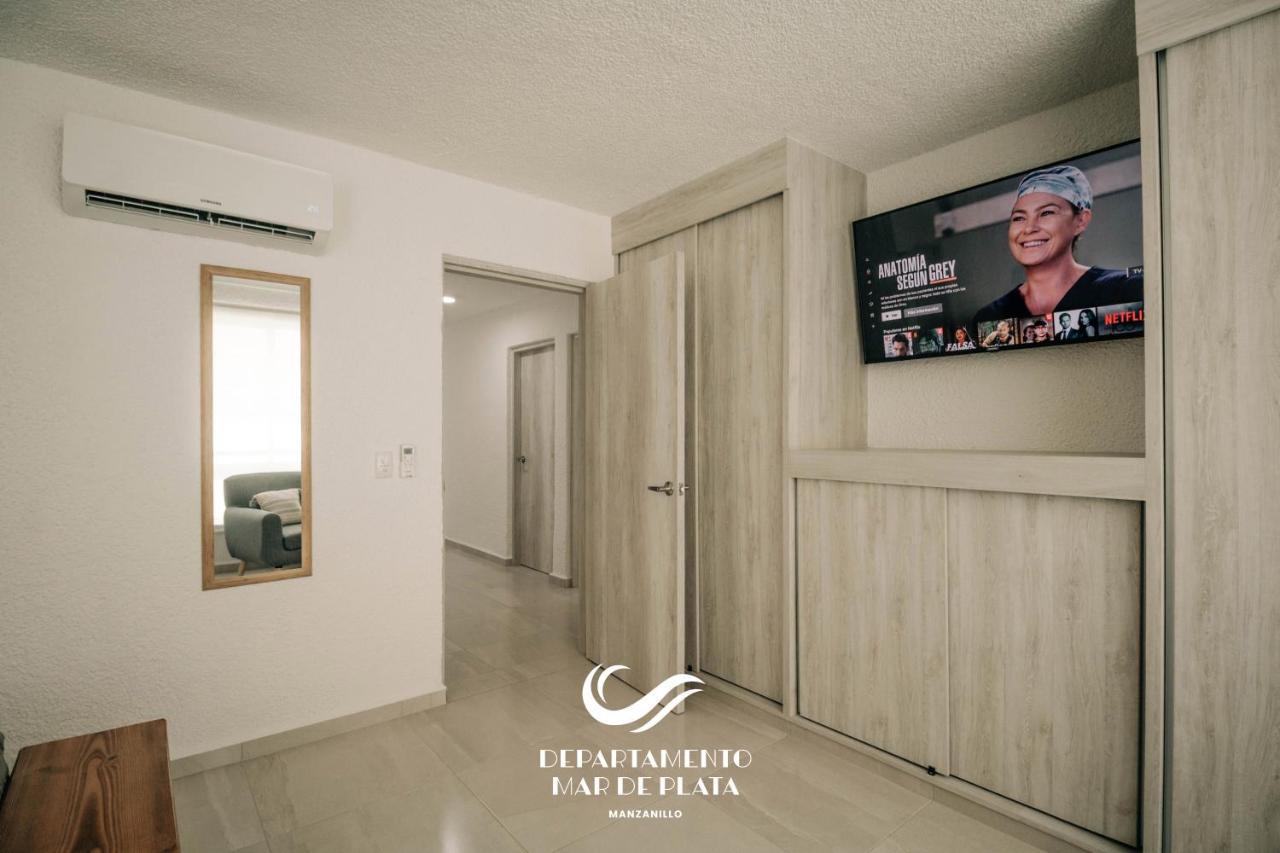 Hermoso Departamento Nuevo A 50 Metros De Playa!! Мансанільйо Екстер'єр фото