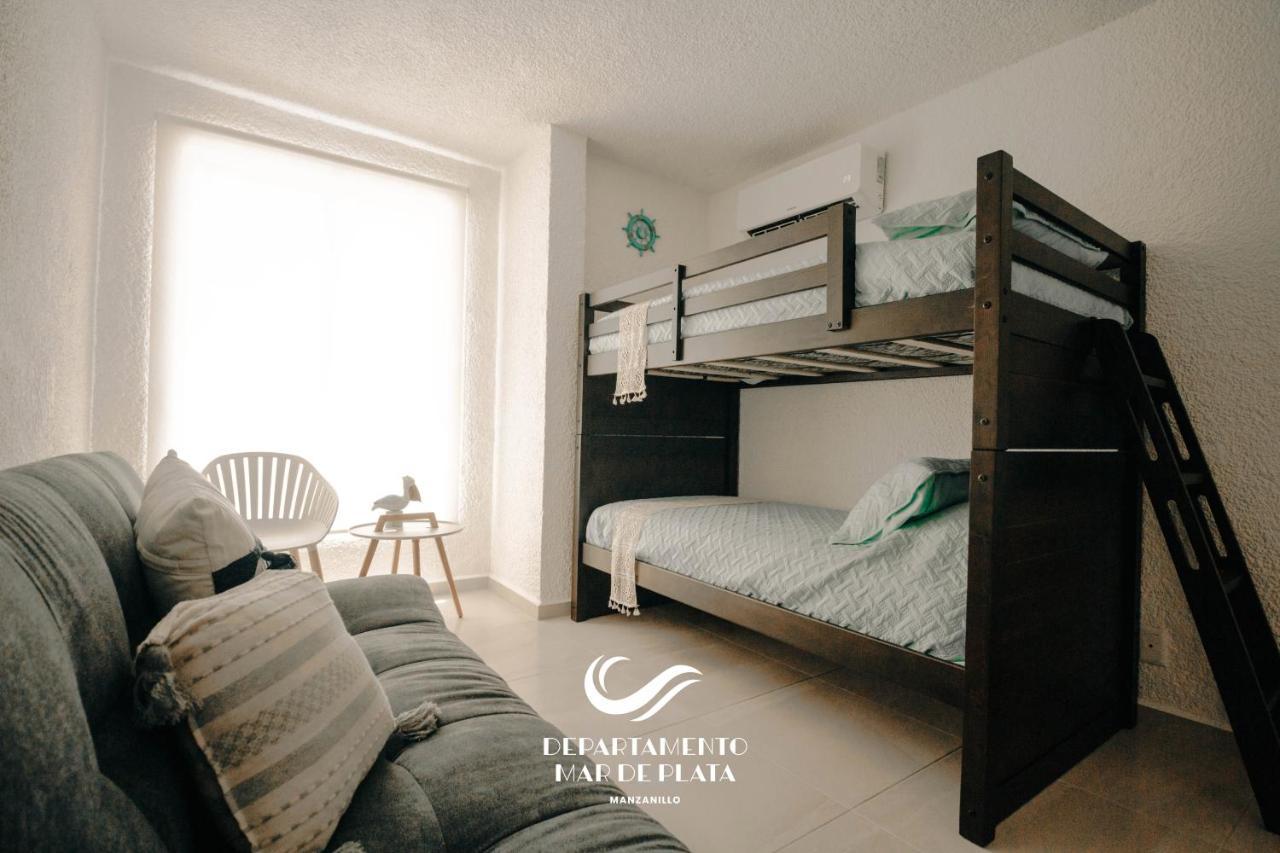 Hermoso Departamento Nuevo A 50 Metros De Playa!! Мансанільйо Екстер'єр фото