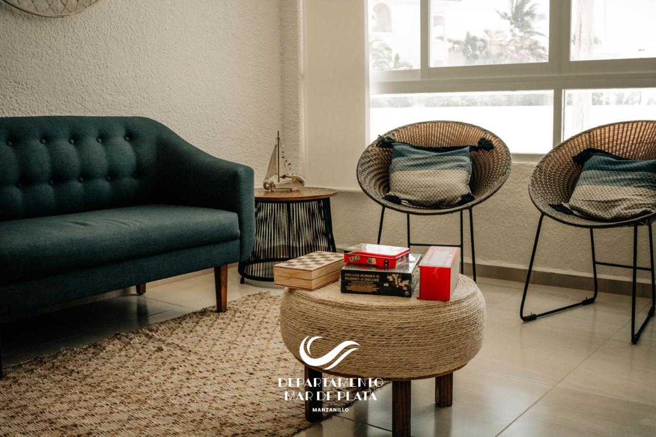 Hermoso Departamento Nuevo A 50 Metros De Playa!! Мансанільйо Екстер'єр фото