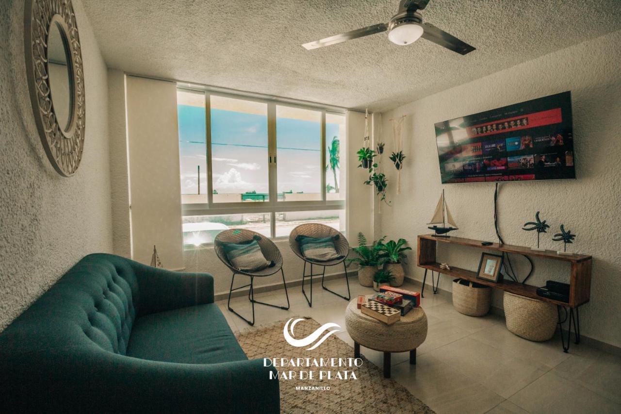 Hermoso Departamento Nuevo A 50 Metros De Playa!! Мансанільйо Екстер'єр фото