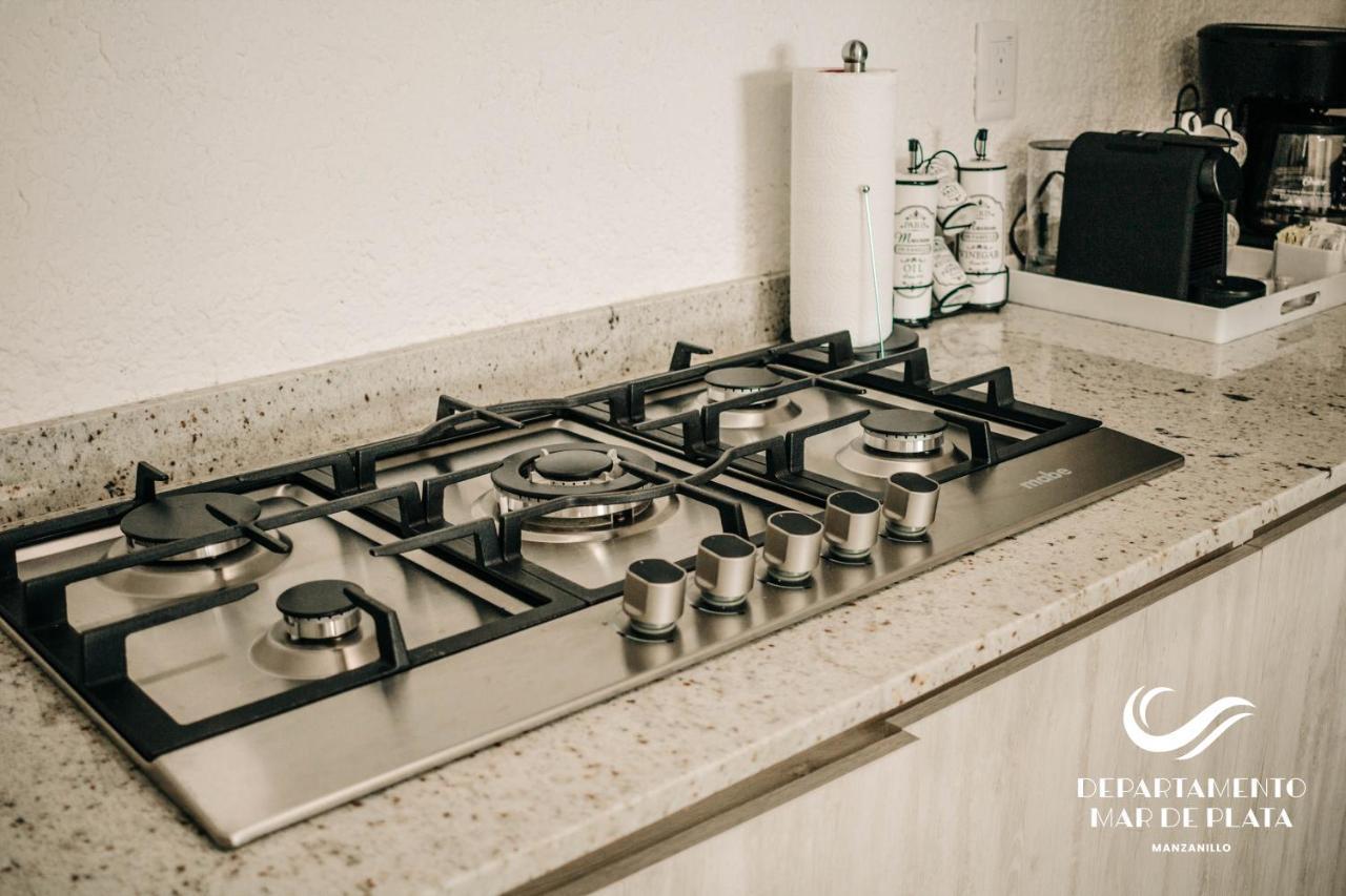 Hermoso Departamento Nuevo A 50 Metros De Playa!! Мансанільйо Екстер'єр фото