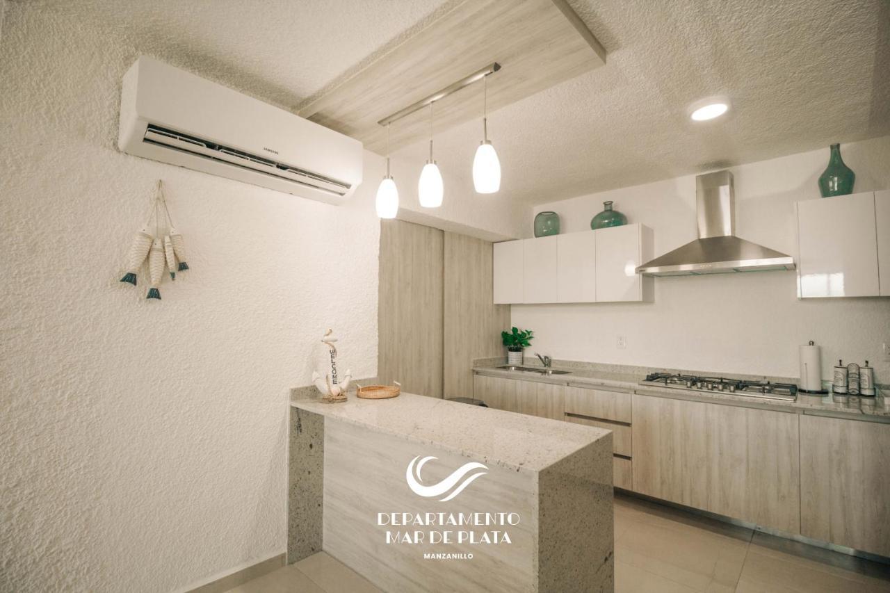 Hermoso Departamento Nuevo A 50 Metros De Playa!! Мансанільйо Екстер'єр фото