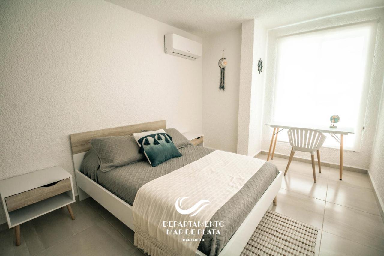 Hermoso Departamento Nuevo A 50 Metros De Playa!! Мансанільйо Екстер'єр фото
