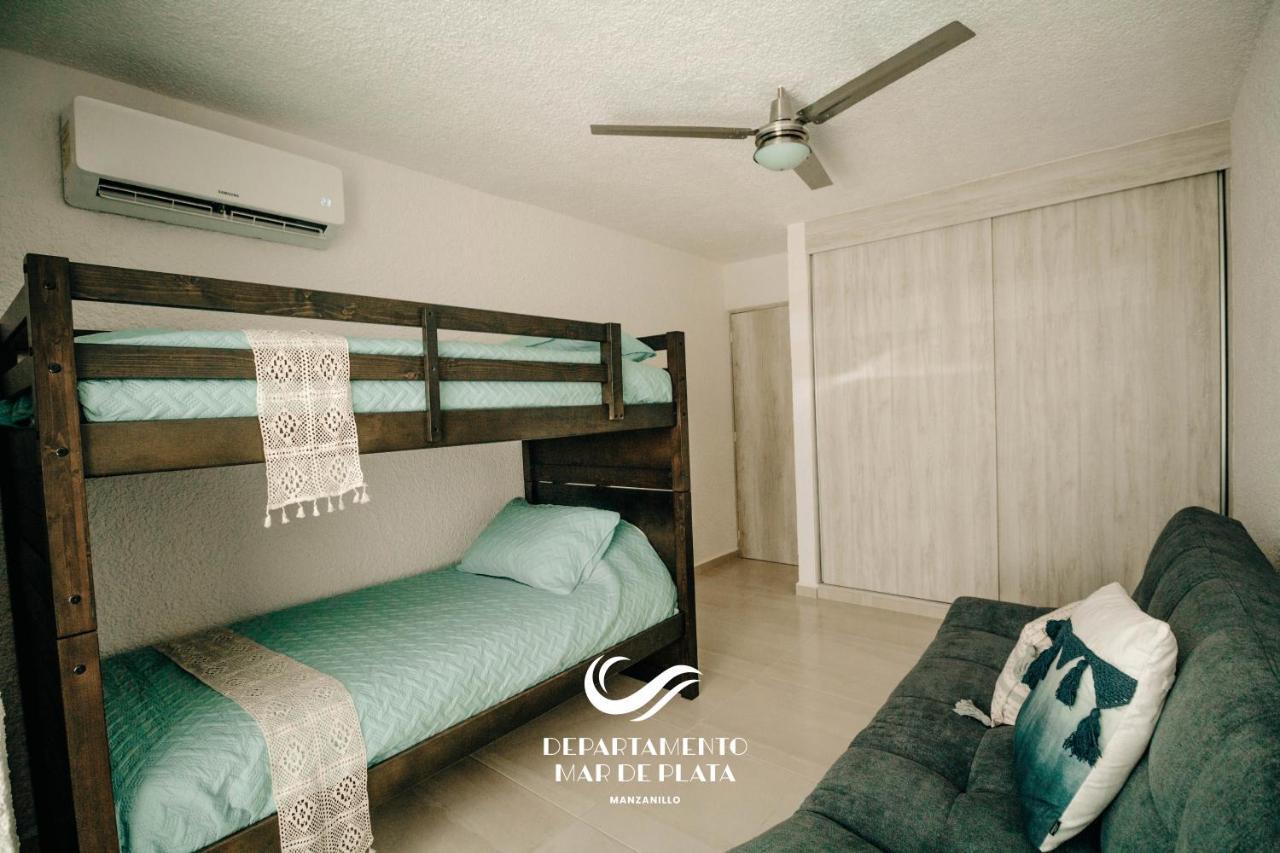 Hermoso Departamento Nuevo A 50 Metros De Playa!! Мансанільйо Екстер'єр фото