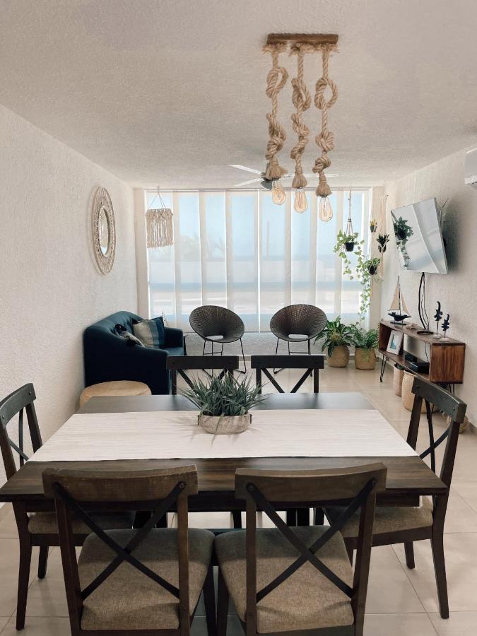 Hermoso Departamento Nuevo A 50 Metros De Playa!! Мансанільйо Екстер'єр фото