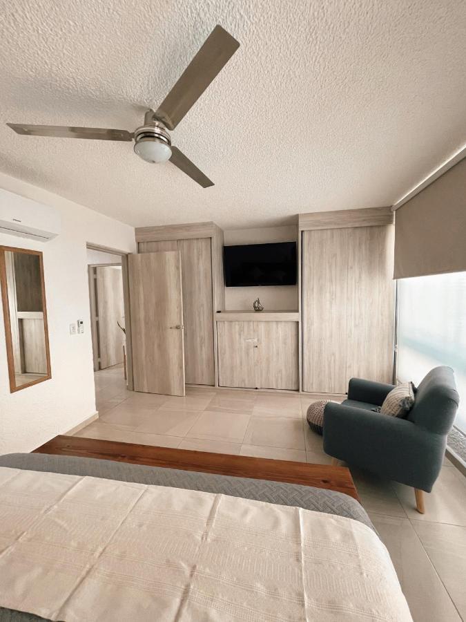 Hermoso Departamento Nuevo A 50 Metros De Playa!! Мансанільйо Екстер'єр фото