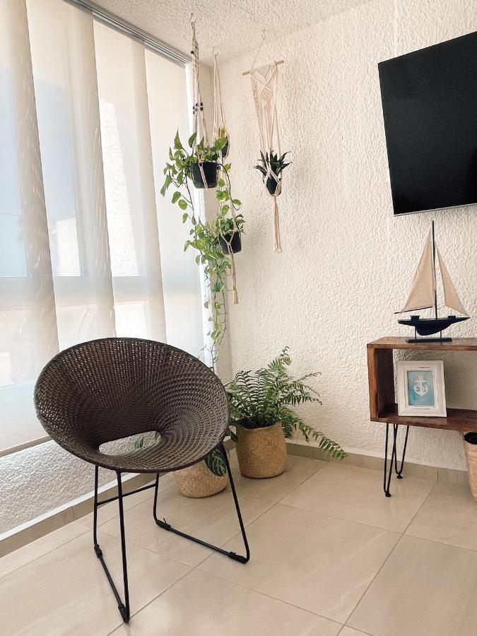 Hermoso Departamento Nuevo A 50 Metros De Playa!! Мансанільйо Екстер'єр фото